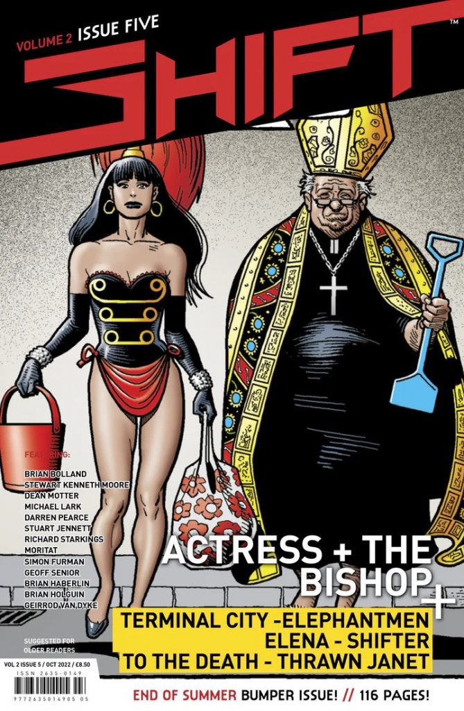 SHIFT Volume Two Issue 5 - featuring the Actress and the Bishop by Brian Bolland