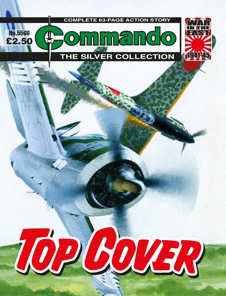Commando 5566: Silver Collection - Top Cover - Cover by Ian Kennedy