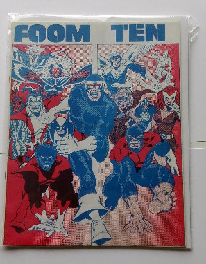 FOOM issue No.10 - X-Men cover by Dave Cockrum