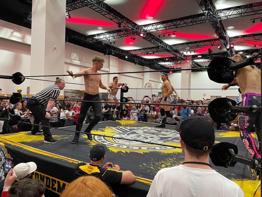 Over The Top Wrestling. Photo: James Bacon