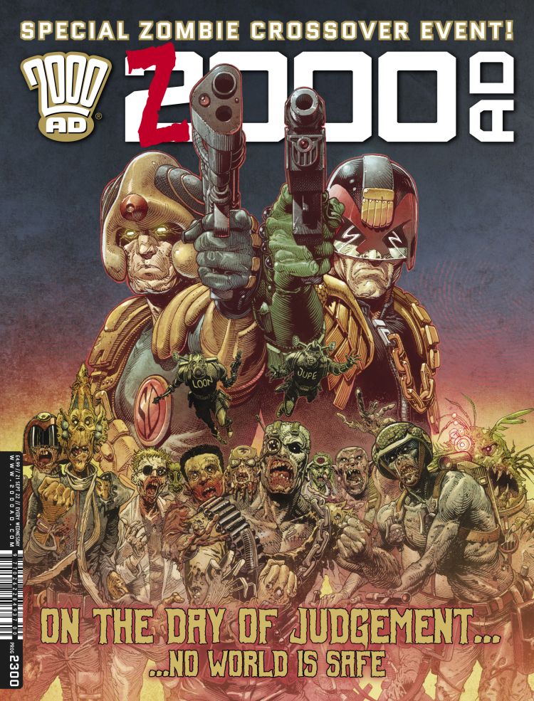 2000AD 2300 - Cover by Cliff Robinson and Dylan Teague