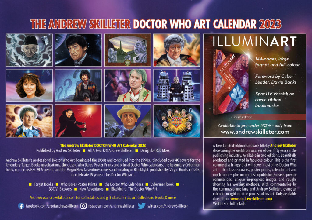 Andrew Skilleter - Doctor Who Art Calendar 2023