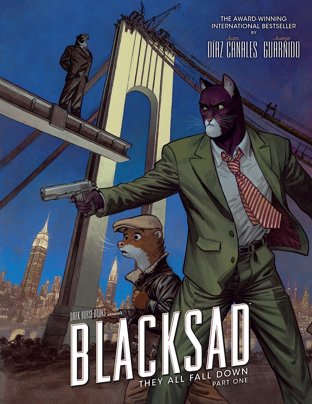 Blacksad: They All Fall Down Part One
By Juan Díaz Canales (Writer) & Juanjo Guarnido (Artist) | Translated by Diana Schutz, Brandon Kander
ISBN: 978-1506730578