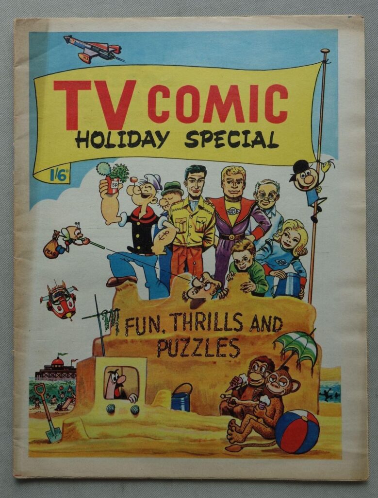 TV Comic Holiday Special 1964 featuring Fireball XL5 and more