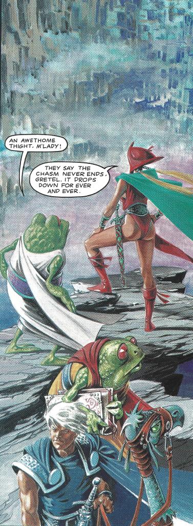 The Chronicles of Genghis Grimtoad (Marvel UK) - Gretel and Jade