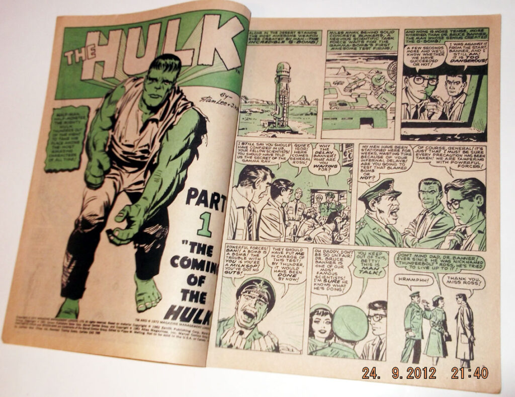 The Mighty World of Marvel No. 1 -  The Incredible Hulk