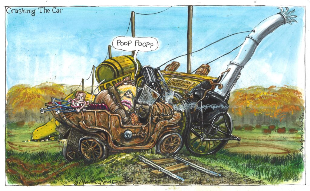 "Northern Powerhouse" by Martin Rowson
