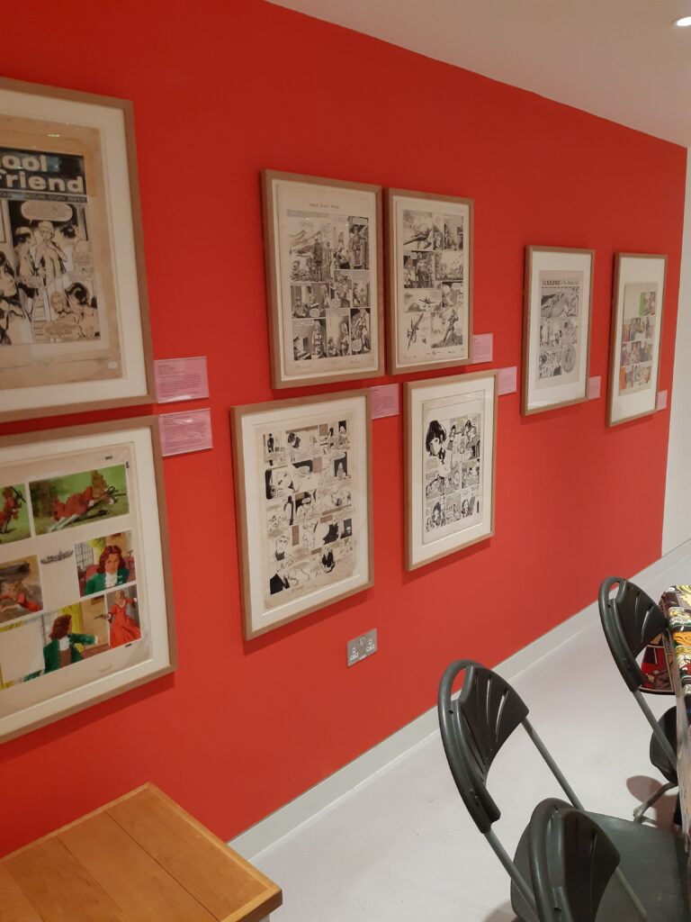 Cartoon Museum - Girls Comic Art Display (2022)