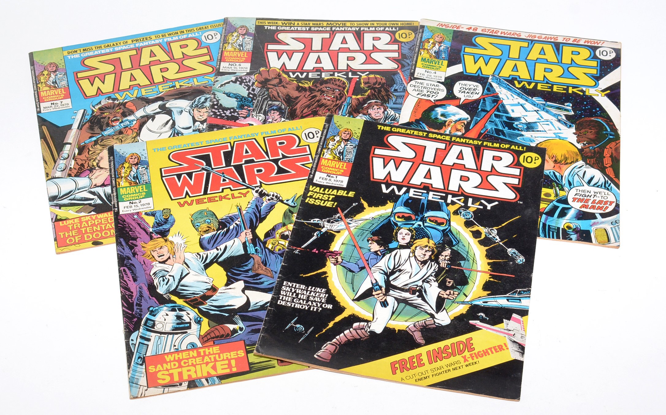 Star Wars Weekly, No's. 1 (February 8th 1978) - 13