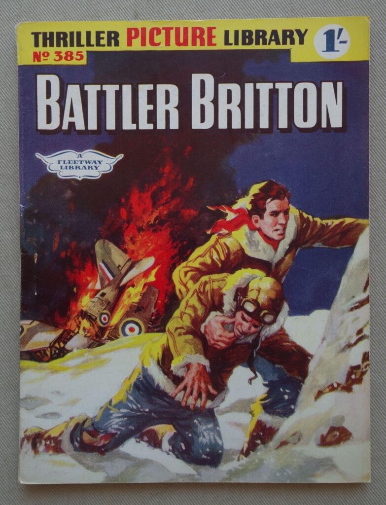 Thriller Picture Library No. 385 featuring Battler Briton