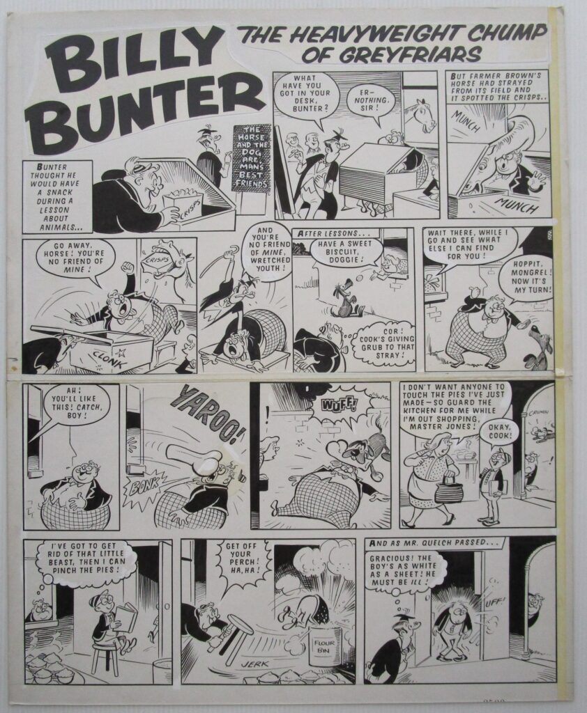 Billy Bunter by Reg Parlett (dated 15th June 1968)