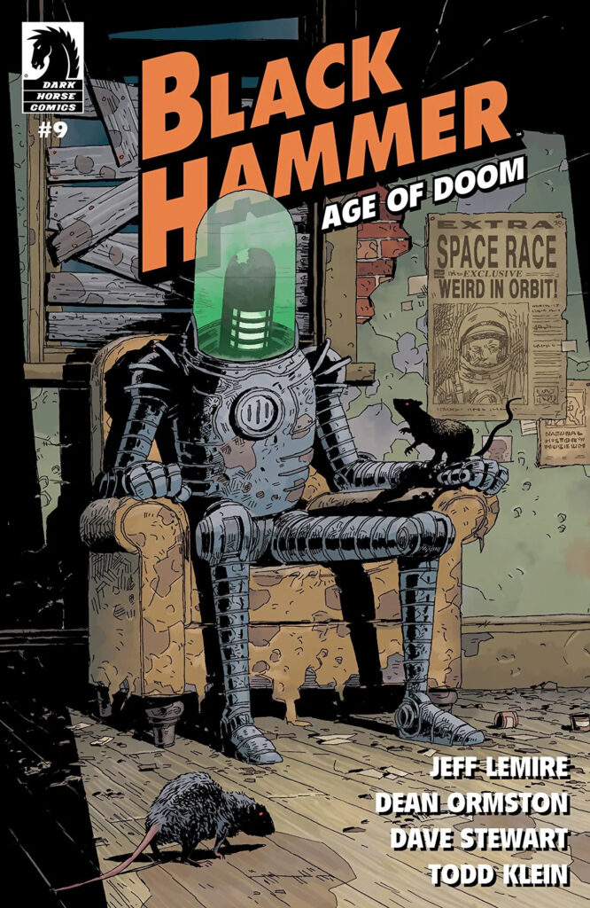 Black Hammer cover by Dean Ormston
