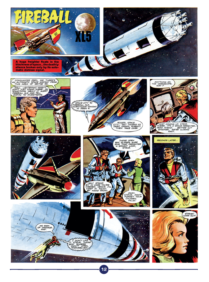 Fireball XL5 60th Anniversary Comic Anthology - Teaser Image