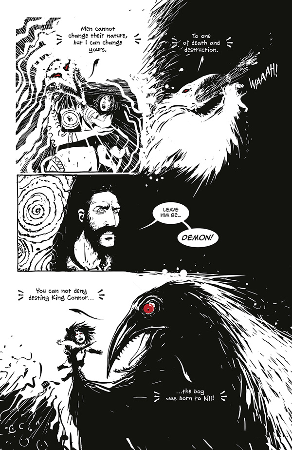 Hound - Graphic Novel Sample 3 by Paul J Bolger