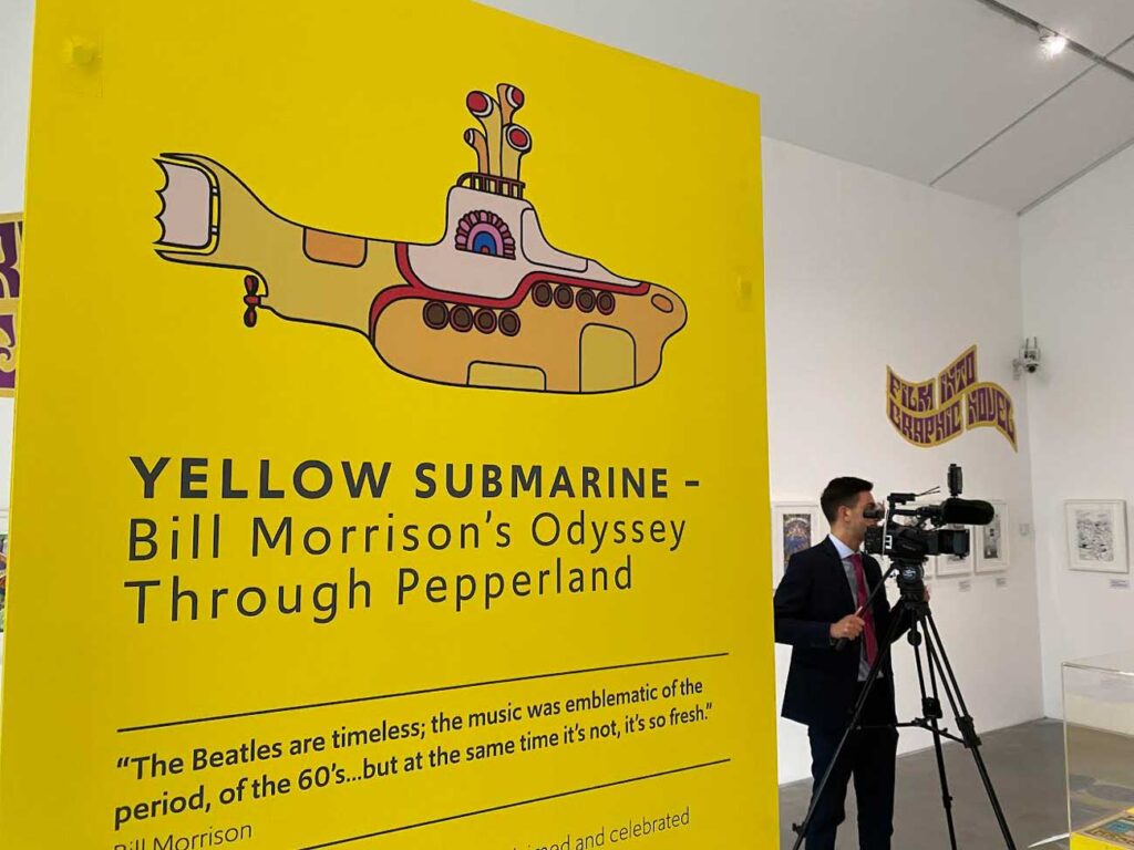 Lakes International Comic Art Festival 2022 - Yellow Submarine Exhibition
