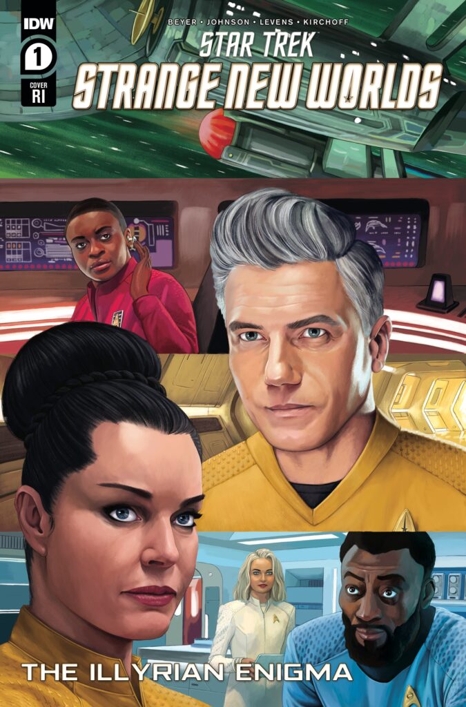 Star Trek: Strange New Worlds –The Ilyrian Enigma #1 - Retailer Incentive Cover Malachi Ward