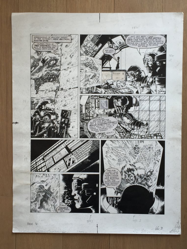 Strontium Dog  by Kev Walker - 2000AD Winter Special 1988
