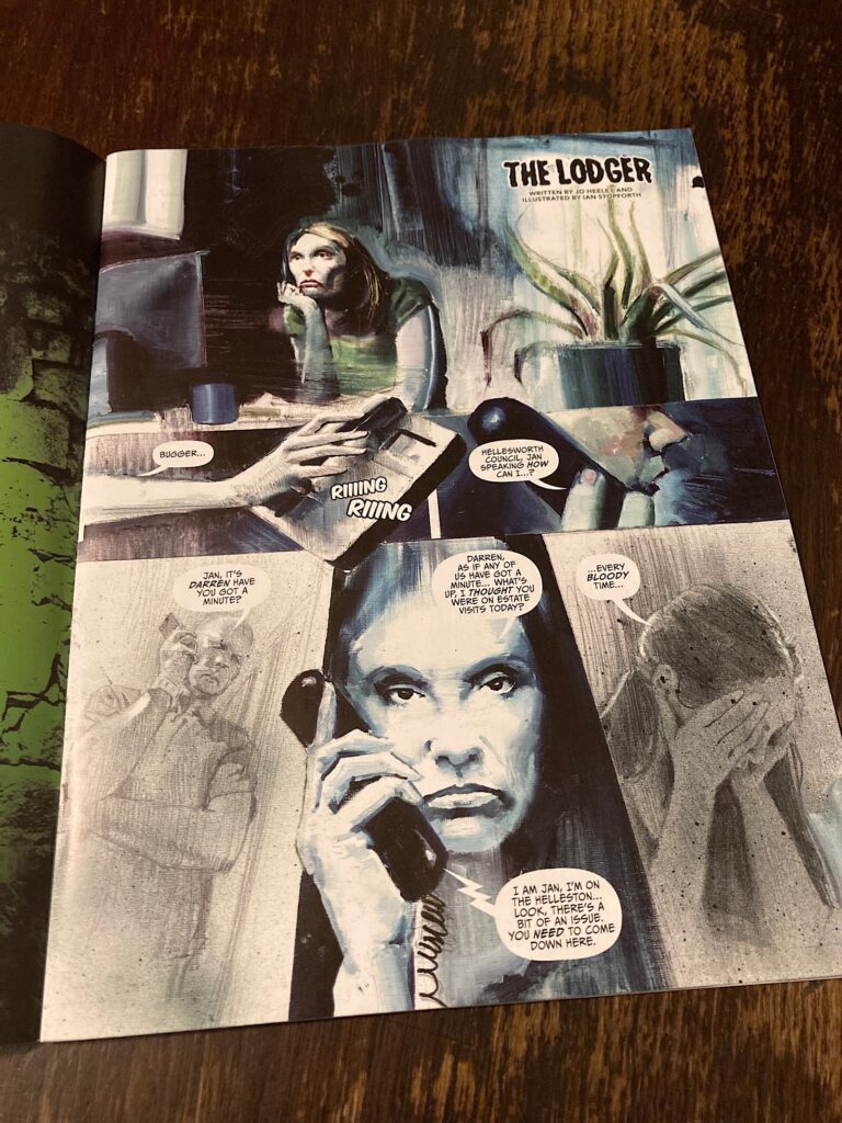 This Comic is Haunted # 1 - "The Lodger" by Jo Heeley and Ian Stopforth