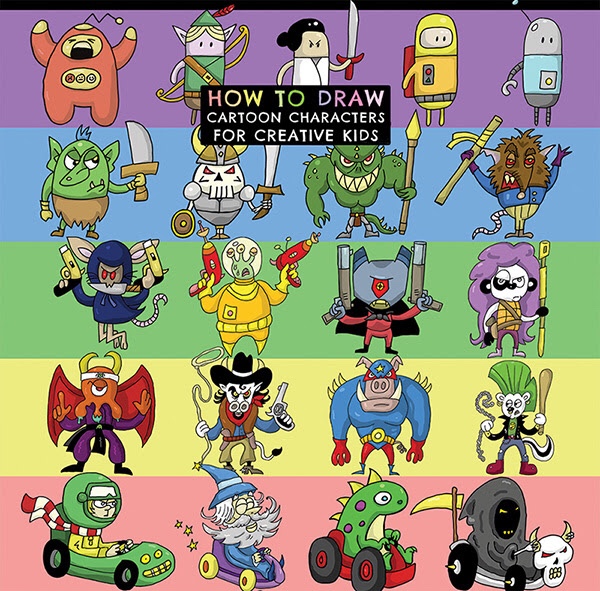 How To Draw Cartoon Characters For Creative Kids: Gamers Edition By David Hailwood
