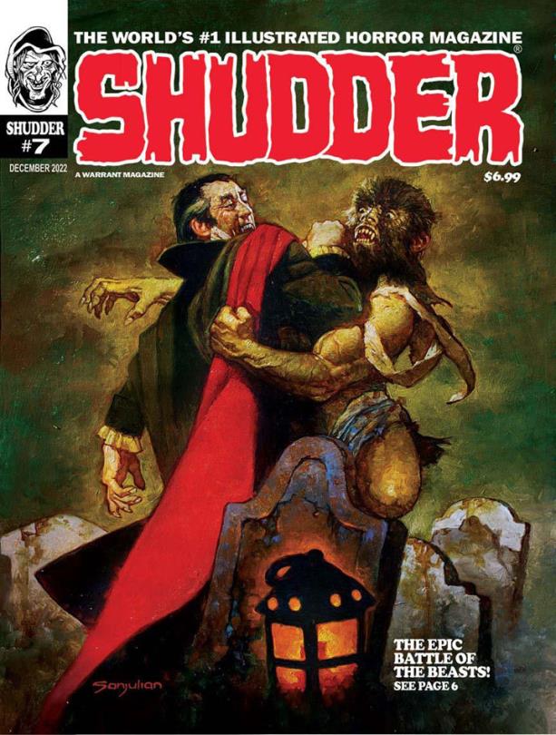 Shudder #7 - cover by Sanjulian