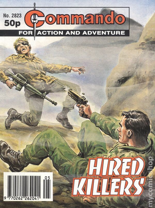 Commando 2823 - cover by Mike Dorey