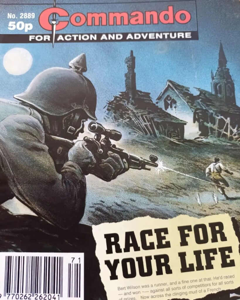 Commando 2889 - cover by Mike Dorey