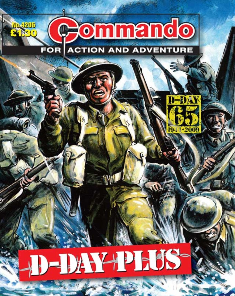 Commando 4205 - cover by Mike Dorey (Reprint)