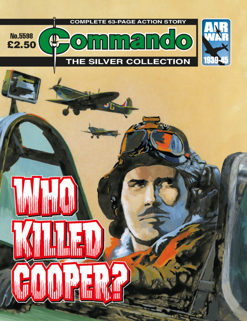 Commando 5598: Silver Collection - Who Killed Cooper - cover by CG Walker 