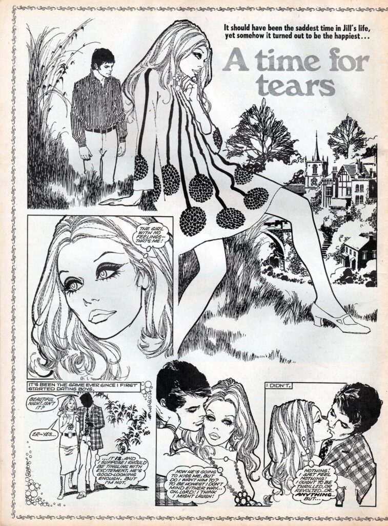 One of David’s favourite pages from A Very British Affair - fantastic 1970s imagery for "A Time for Tears", by Vampirella star Ramon Torrents