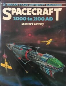 Terran Trade Authority Handbook - Spacecraft 2000 - 2100, cover by Angus McKie