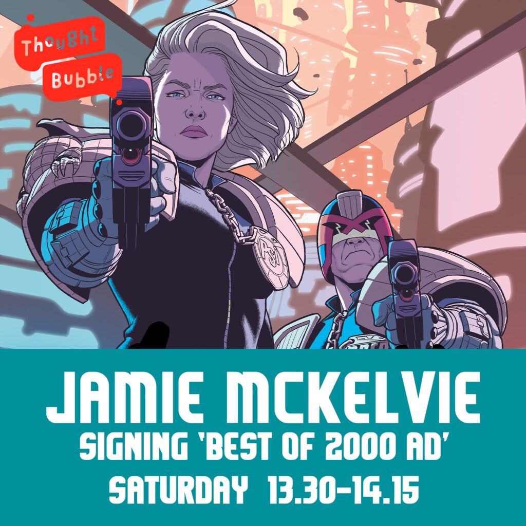 Thought Bubble Festival 2022 - Rebellion Event - James McElvie
