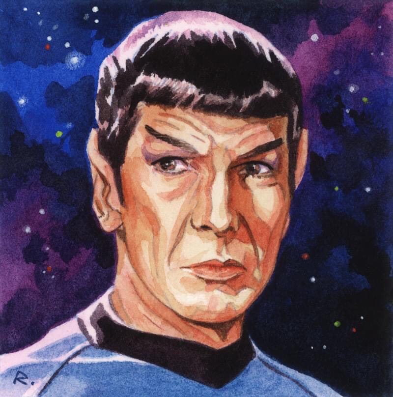 Mr Spock by Graeme Neil Reid