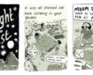 “Midnight Feast” by Rebecca K Jones, winner of the 2022 Observer/Faber comic challenge