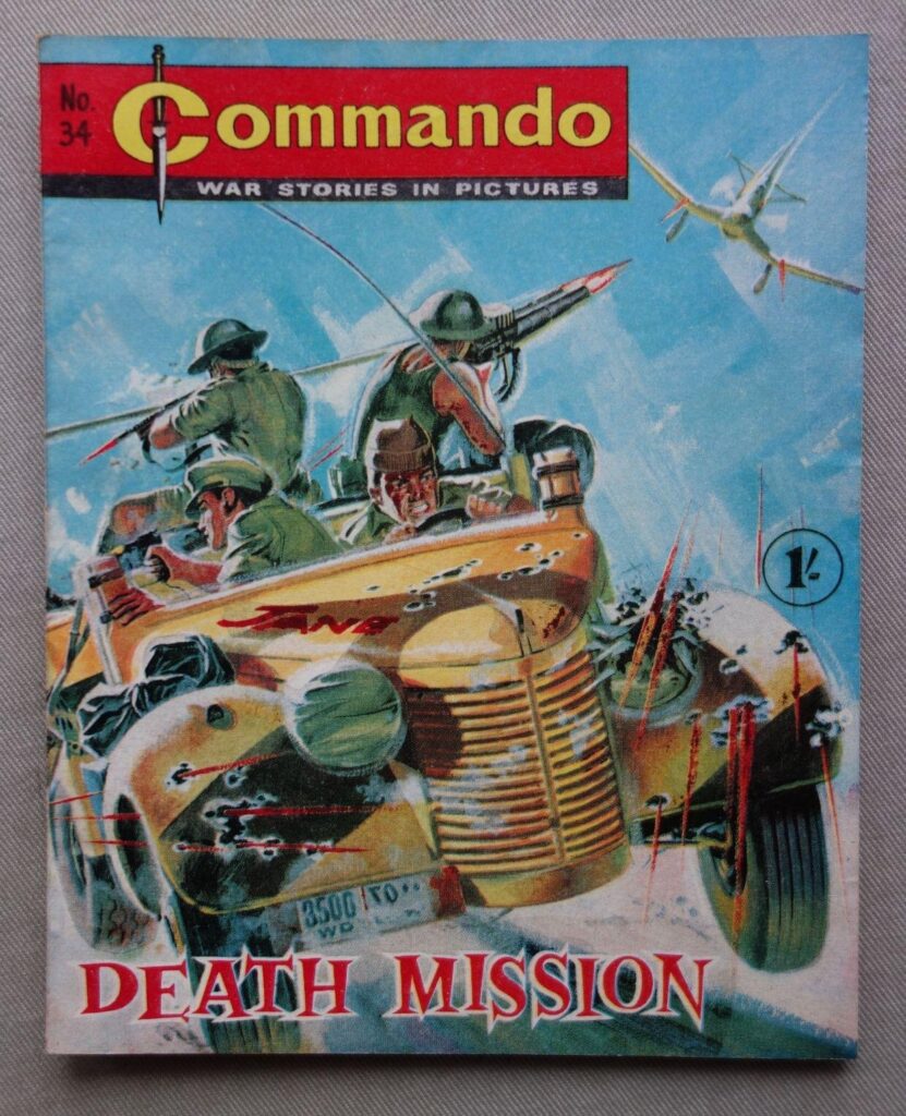 Command No. 34, “Death Mission” (1962)