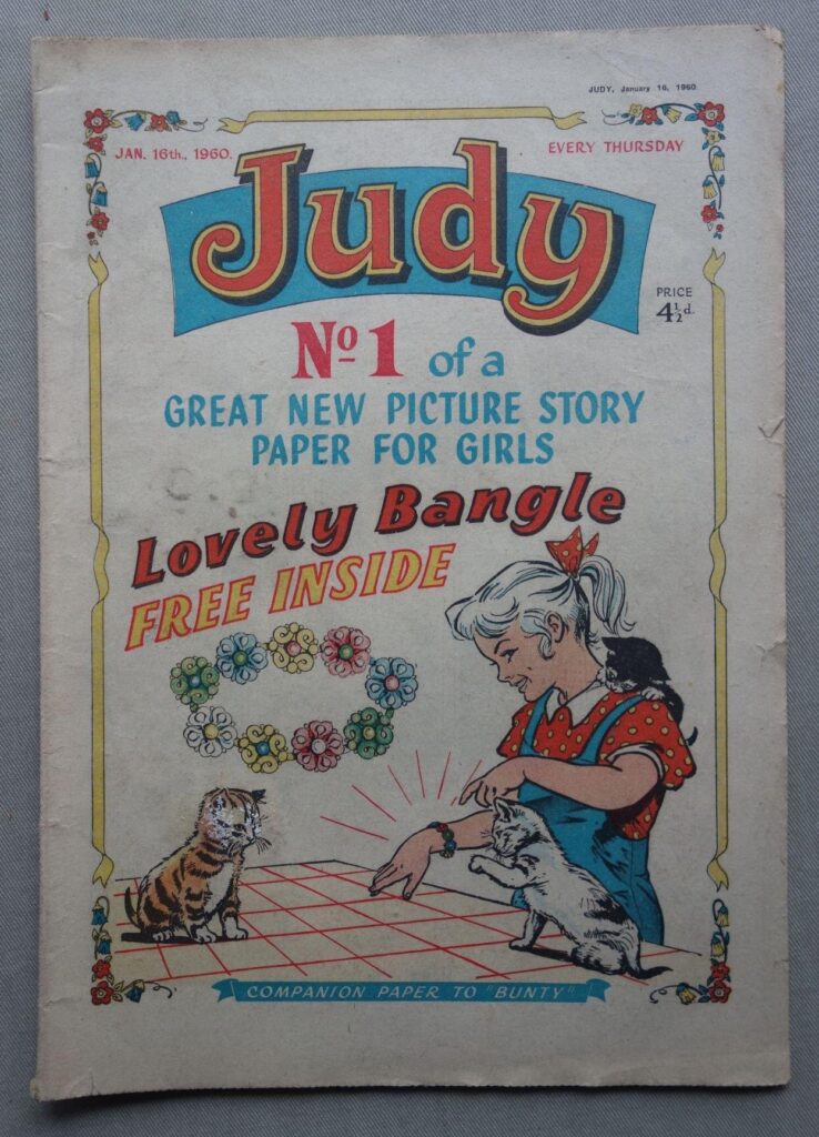 Judy No. 1, cover dated 16th January 1960
