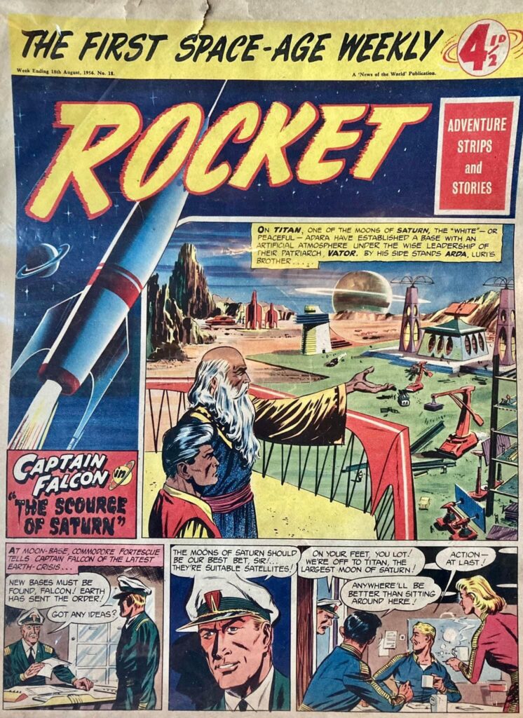 Rocket, cover dated 18th August 1956