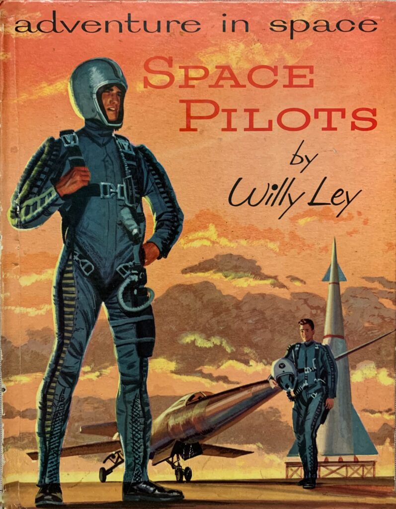 Adventure in Space: Space Pilots by Willy Ley, art by John Polgreen (1957)