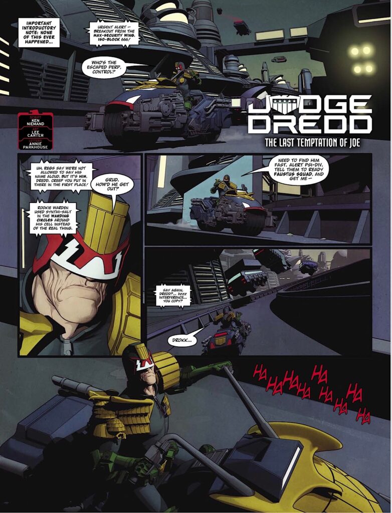 2000AD - Prog 2312 - Judge Dredd