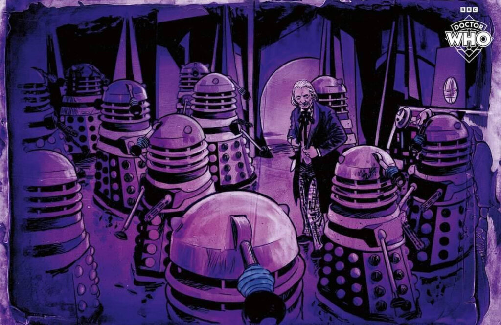 Doctor Who and the Daleks  (2022) - art by Robert Hack