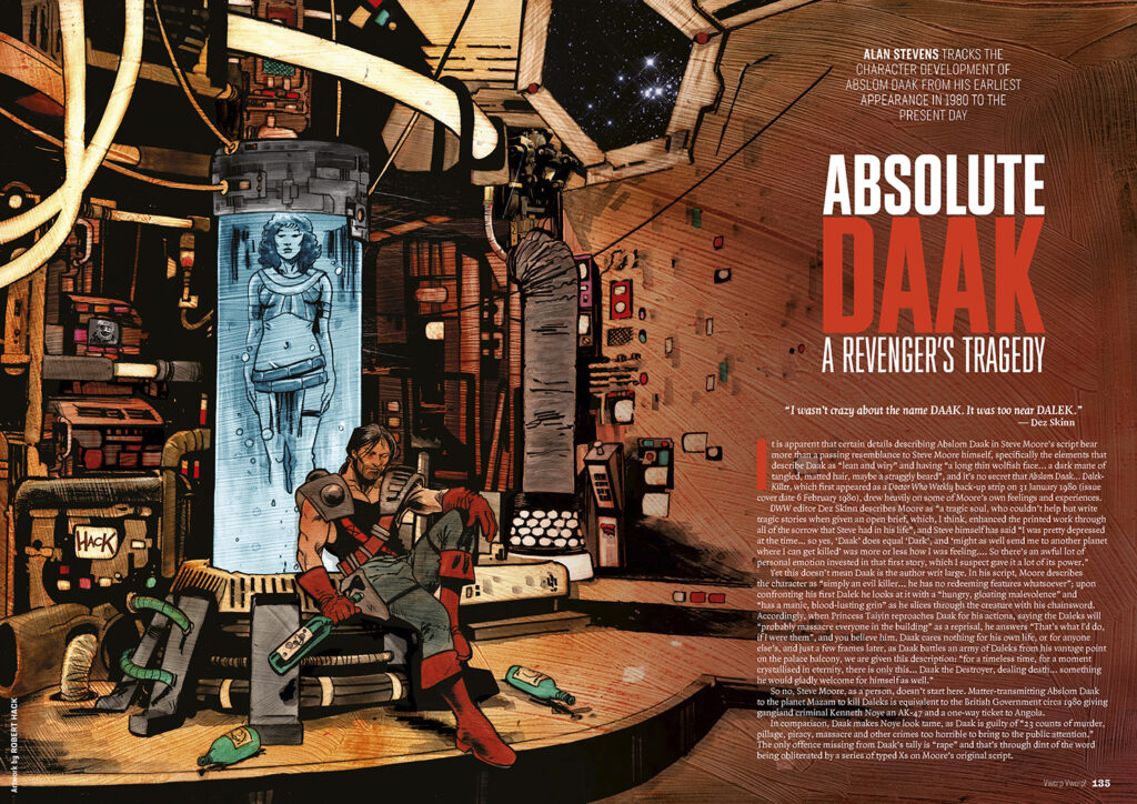 Vworp Vworp! Issue 5 - Absolute Daak: A Revenger’s Tragedy – The Dalek Killer deconstructed