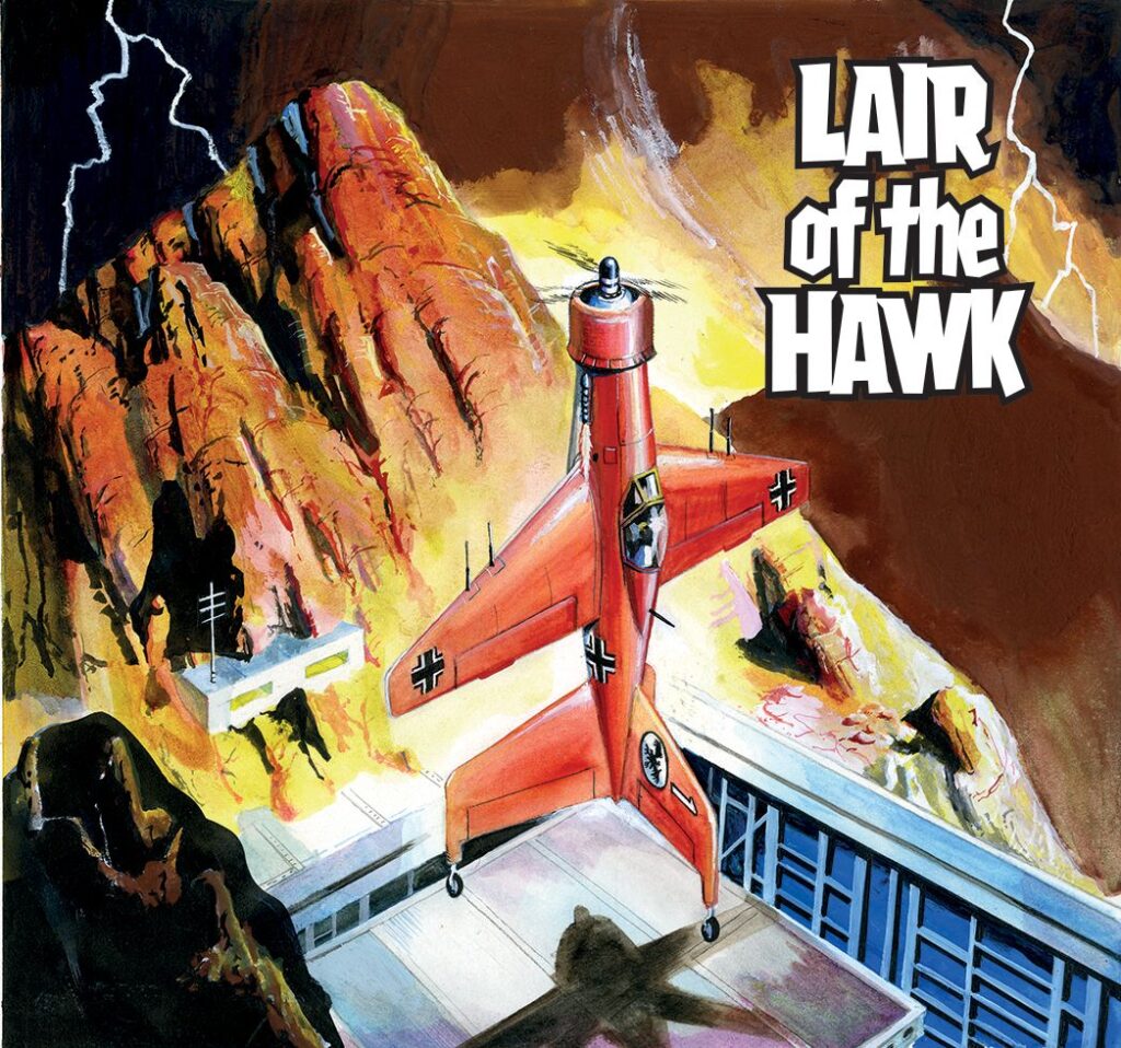 Commando 5604: Gold Collection: Lair of the Hawk - cover by John Ridgway - Full