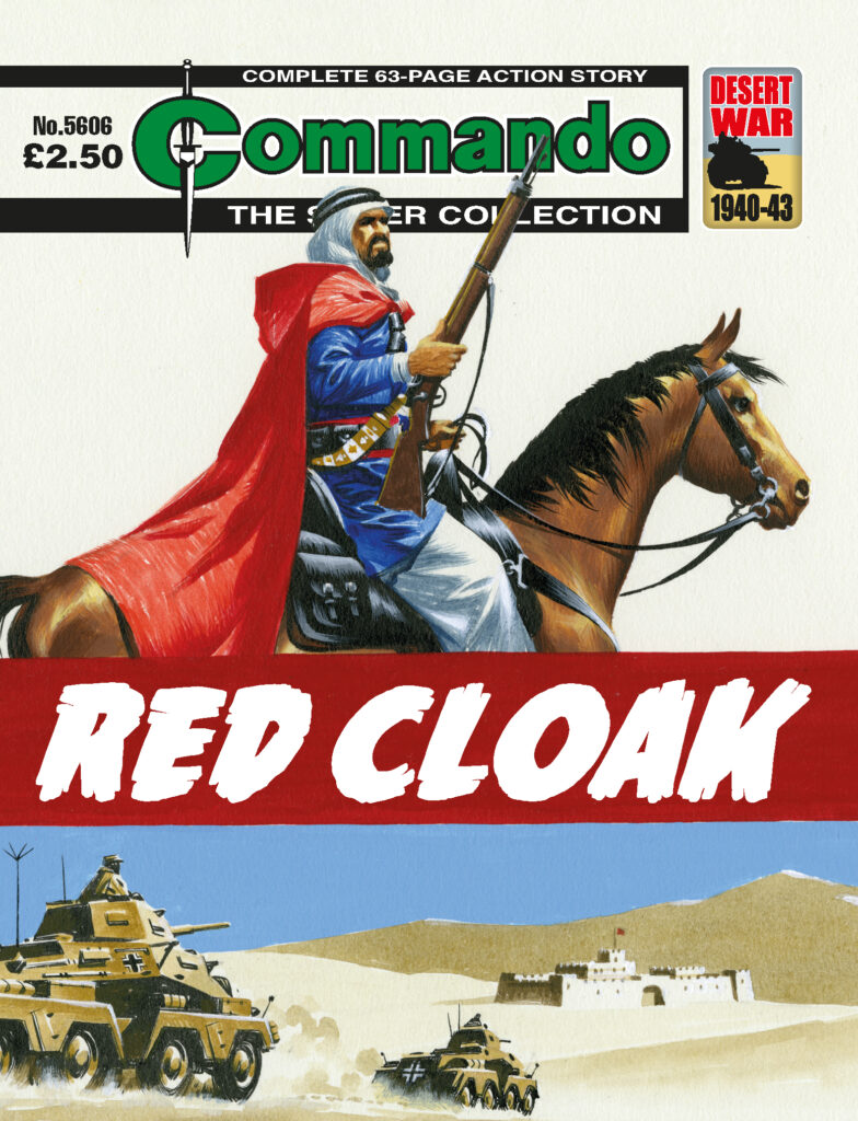 Commando 5606: Silver Collection: Red Cloak - cover by Ian Kennedy