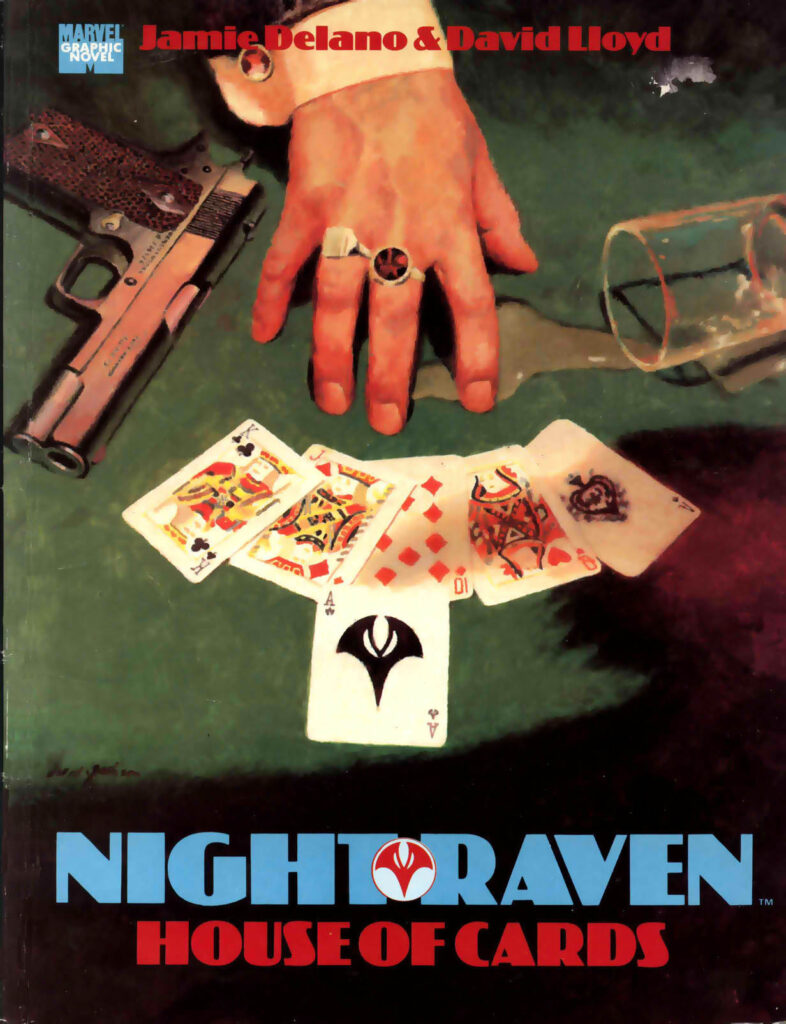 Retro Review: Night Raven - House of Cards (1991) - Cover