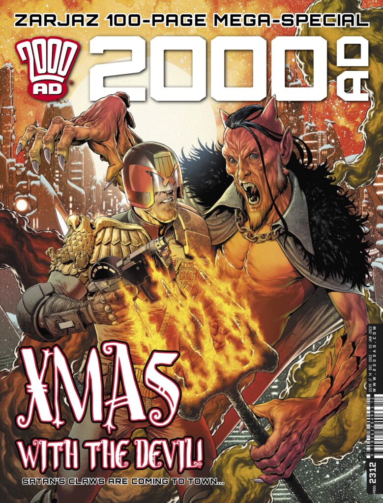 2000AD - Prog 2312 - cover by Andy Clarke