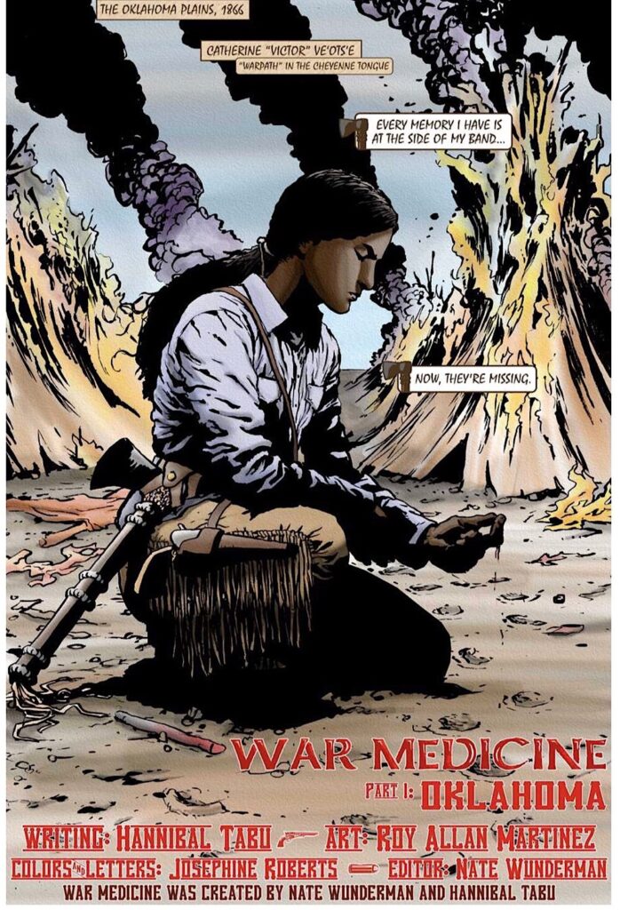 War Medicine #1 (Wunderman Comics) - Sample Page