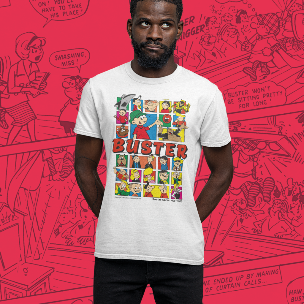 Apparel of Laughs Comic Classic T-Shirts - Buster