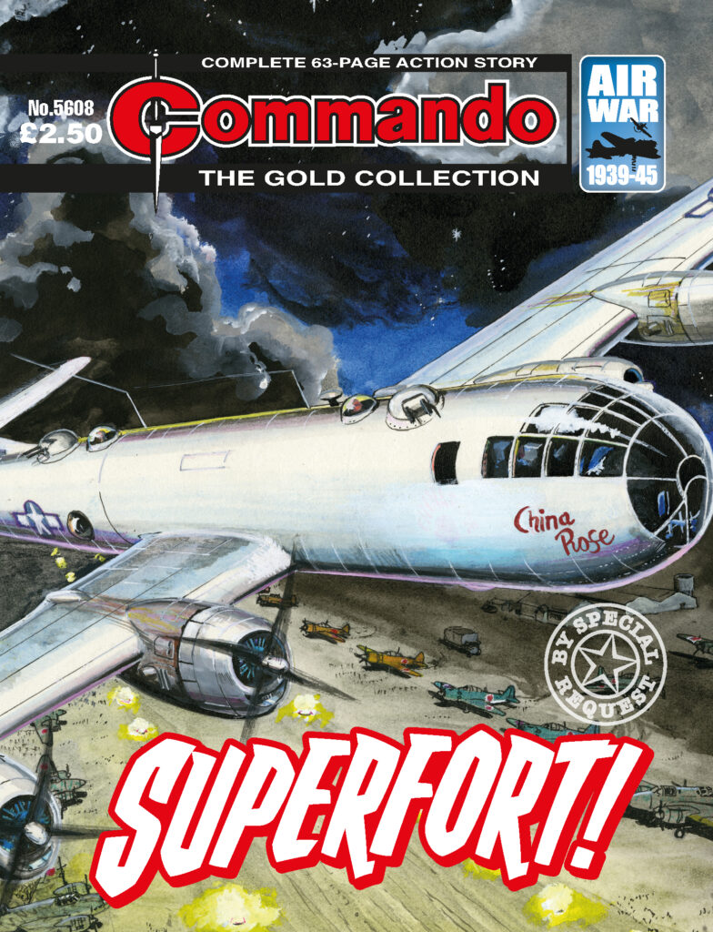 Commando 5608: Gold Collection: Superfort - cover by John Ridgway