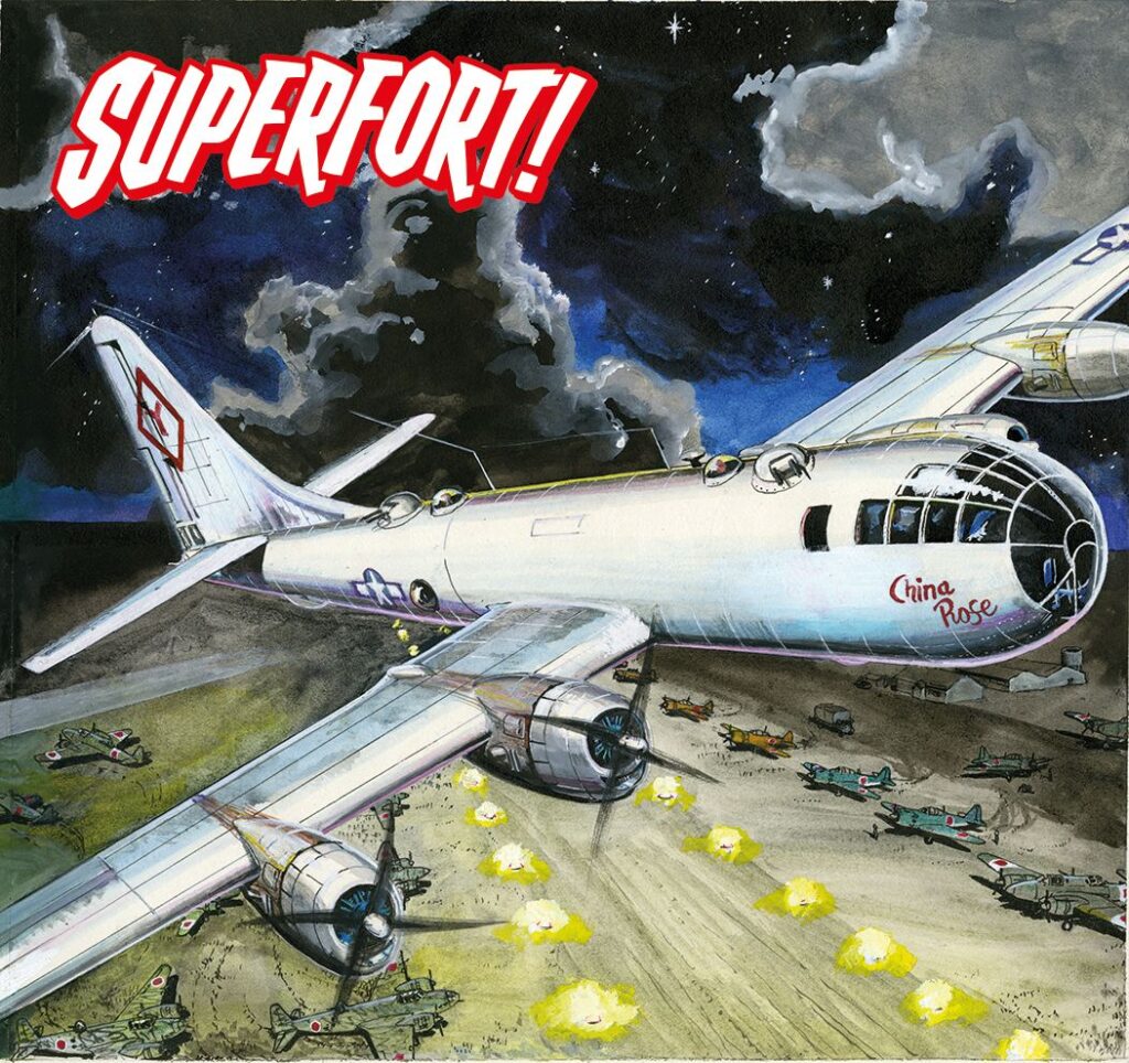 Commando 5608: Gold Collection: Superfort - cover by John Ridgway