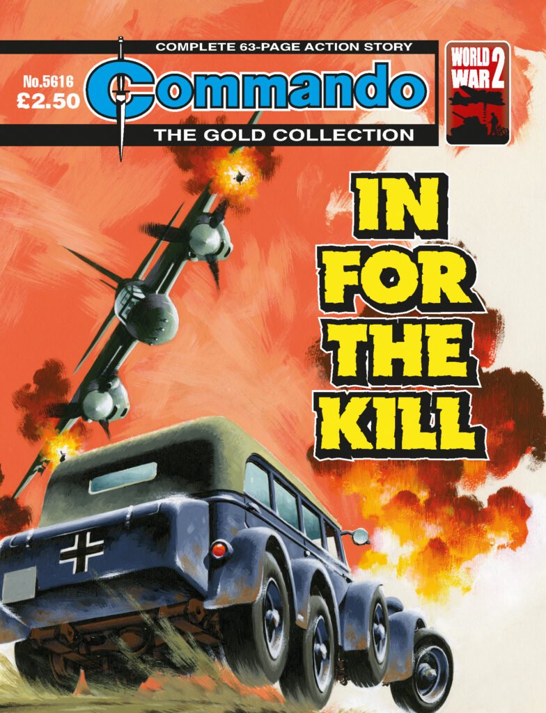 Commando 5616: Gold Collection: In for the Kill - cover by Ian Kennedy