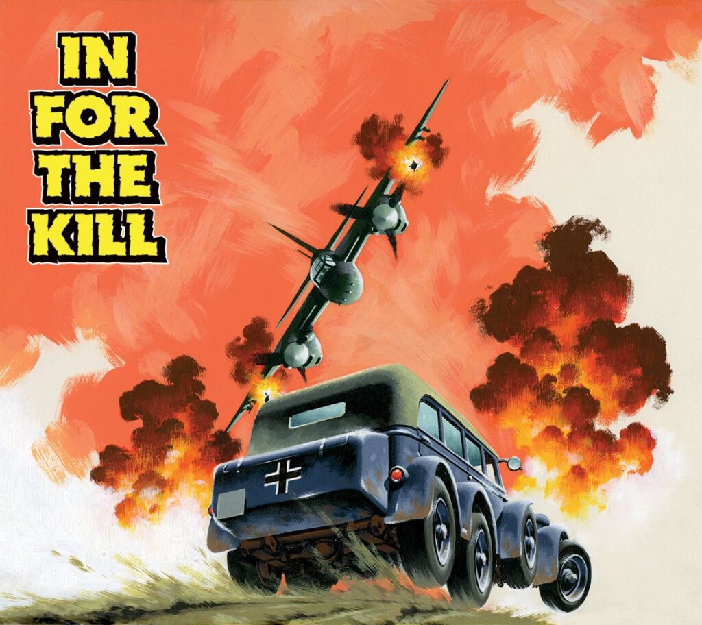 Commando 5616: Gold Collection: In for the Kill - cover by Ian Kennedy